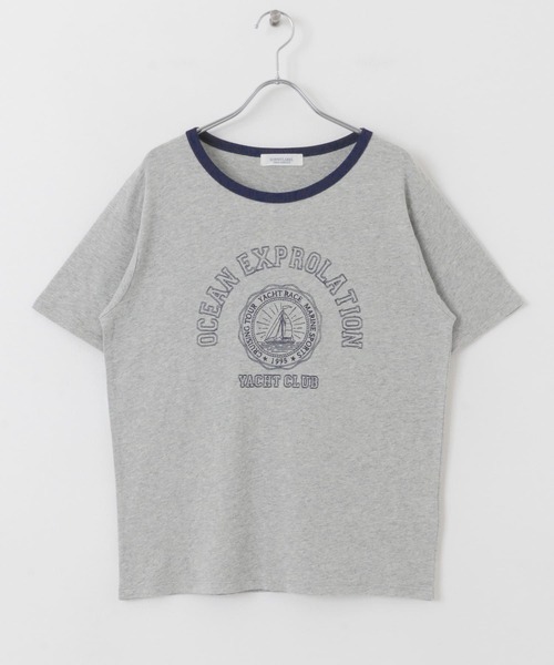 URBAN RESEARCH Sonny Label（アーバンリサーチサニーレーベル）の「YACHT CLUB T-SHIRTS（Tシャツ/カットソー・レディース・オフホワイト/ネイビー/グレー系その他・FREE）」の6枚目の写真