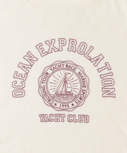 URBAN RESEARCH Sonny Label（アーバンリサーチサニーレーベル）の「YACHT CLUB T-SHIRTS（Tシャツ/カットソー・レディース・オフホワイト/ネイビー/グレー系その他・FREE）」の11枚目の写真