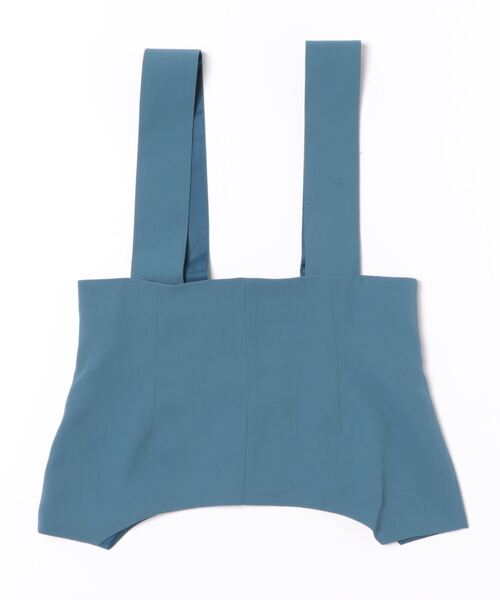 Settimissimo（セッティミッシモ）の「カーブヘムビスチェ（Tシャツ/カットソー・レディース・ブラック/ブルー・FREE）」の3枚目の写真