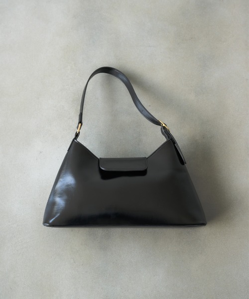 NEUNA（ヌナ）の「ベルテッドスクエアバッグ（ハンドバッグ・レディース・ブラック/アイボリー/ブラウン・FREE）」の7枚目の写真