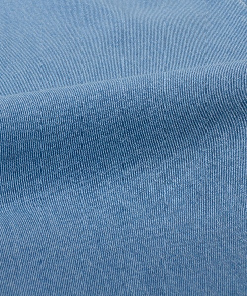 for/c(フォーシー)の「タックワイドデニムパンツ【オーガニックコットン】(デニムパンツ・レディース・ライトブルー/インディゴブルー・LL/L/M)」の15枚目の写真