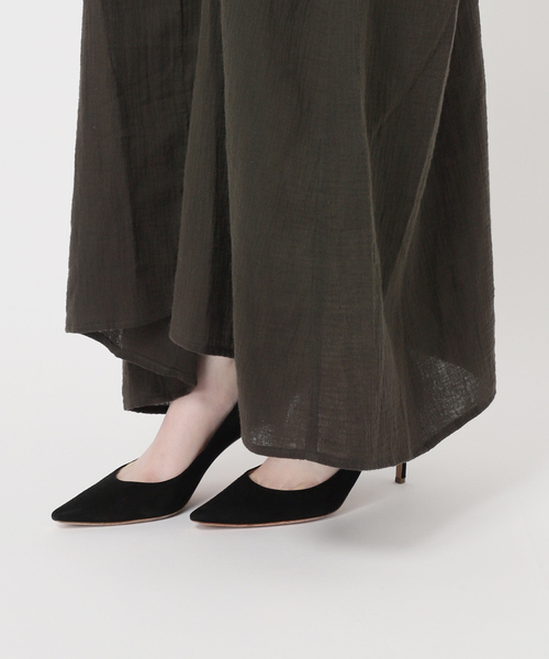 極美品 ワランス WALANCE COTTON GAUZE DRESSワンピース WALANCE ワンピース 「WALANCE/ワランス」別注 COTTON GAUZE