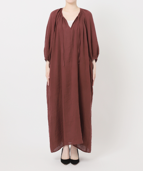 セール】【WALANCE/ワランス】別注 COTTON GAUZE DRESS（ワンピース