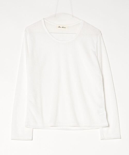 paravion（パラビオン）の「シアースラブロンT（Tシャツ/カットソー・レディース・ブルー/ミント/ホワイト・FREE）」の6枚目の写真