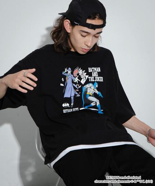 WEGO(ウィゴー)の「∴WEGO/別注BATMAN & THE JOKER T(Tシャツ/カットソー・メンズ・その他4/その他3/その他2/その他1・LARGE/MEDIUM)」の4枚目の写真