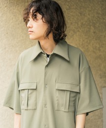 Nanmo.（ナンモ）の「PIQUE CPO SHIRT / ピケCPOシャツ（シャツ/ブラウス）」