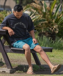 【サニースミス/sunnysmith】ヘビーオンスCool Smith Standard Arch Logo SS Tee(CP)