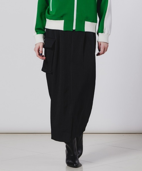 B7132■美品■ダブルスタンダードクロージング ボックスタック スカート 38 DOUBLE STANDARD CLOTHING（ダブルスタンダードクロージング）の
