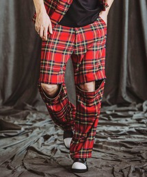 【NO ID.】Separate Zip Wide Trousers / セパレート ジップ ワイド トラウザーズ