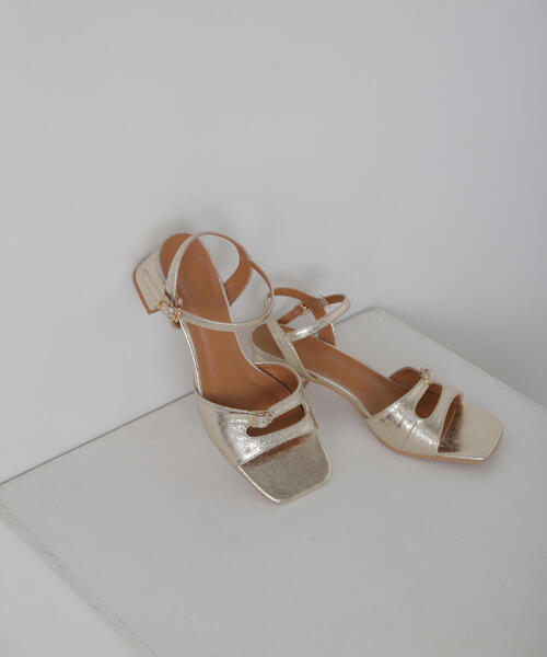 FREE'S MART(フリーズマート)の「ストラップサンダル(サンダル・レディース・ブラック/ピンク/ゴールド・SMALL/MEDIUM)」の14枚目の写真