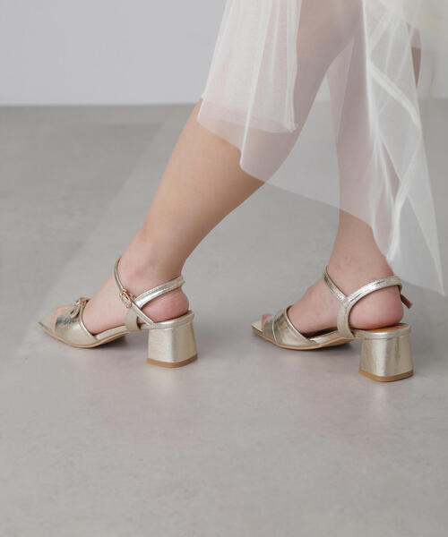 FREE'S MART(フリーズマート)の「ストラップサンダル(サンダル・レディース・ブラック/ピンク/ゴールド・SMALL/MEDIUM)」の15枚目の写真