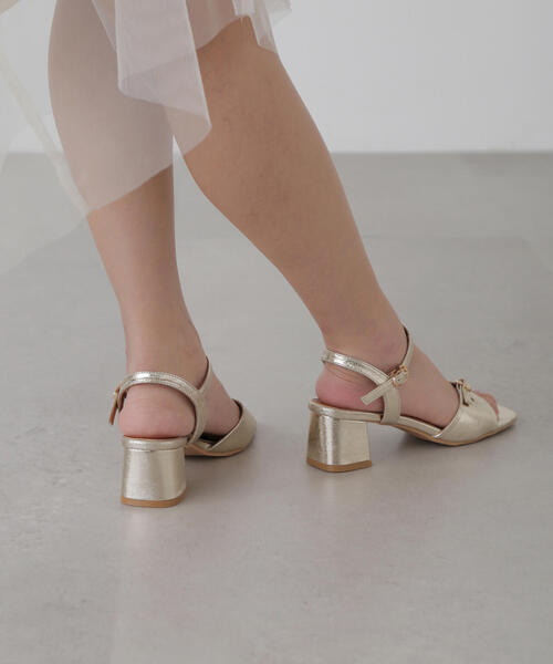 FREE'S MART(フリーズマート)の「ストラップサンダル(サンダル・レディース・ブラック/ピンク/ゴールド・SMALL/MEDIUM)」の17枚目の写真