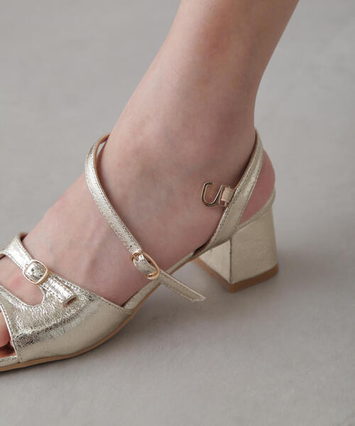 FREE'S MART(フリーズマート)の「ストラップサンダル(サンダル・レディース・ブラック/ピンク/ゴールド・SMALL/MEDIUM)」の20枚目の写真