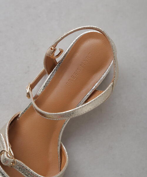 FREE'S MART(フリーズマート)の「ストラップサンダル(サンダル・レディース・ブラック/ピンク/ゴールド・SMALL/MEDIUM)」の21枚目の写真