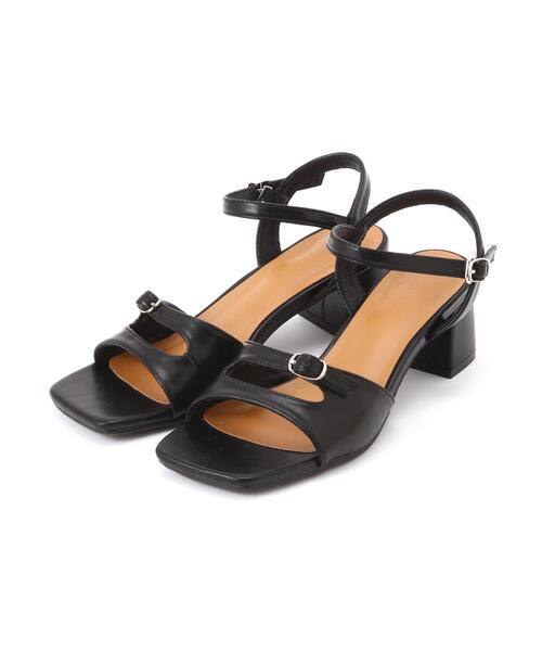 FREE'S MART(フリーズマート)の「ストラップサンダル(サンダル・レディース・ブラック/ピンク/ゴールド・SMALL/MEDIUM)」の4枚目の写真