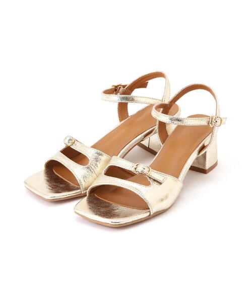 FREE'S MART(フリーズマート)の「ストラップサンダル(サンダル・レディース・ブラック/ピンク/ゴールド・SMALL/MEDIUM)」の6枚目の写真