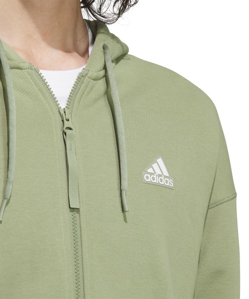 adidas（アディダス）の「adidas/アディダス トラックパーカー/ジップアップ ルーズシルエット ユニセックス KWX99（パーカー・メンズ・ブラック/カーキ/パープル系その他・S/M/L/XL/2XL/3XL）」の19枚目の写真