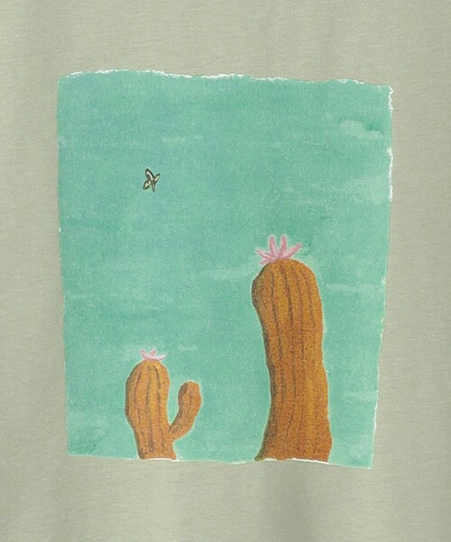 koti BEAUTY&YOUTH(コティ ビューティアンドユース)の「<koti BEAUTY&YOUTH> TODORIKI TEE MUTUAL KINDRED/Tシャツ(Tシャツ/カットソー・メンズ・ライム/ブラック・M/XL/L)」の7枚目の写真