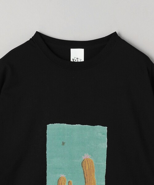koti BEAUTY&YOUTH(コティ ビューティアンドユース)の「<koti BEAUTY&YOUTH> TODORIKI TEE MUTUAL KINDRED/Tシャツ(Tシャツ/カットソー・メンズ・ライム/ブラック・M/XL/L)」の3枚目の写真