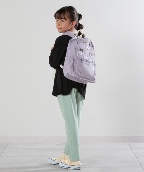 SHOO・LA・RUE(シューラルー)の「◆多リボンリュック(バックパック/リュック・キッズ・パープル/サックスブルー・00)」の14枚目の写真