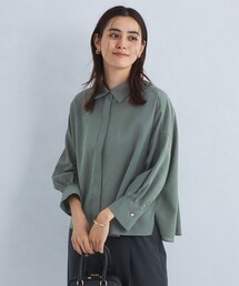 green label relaxing | シアー ドルマン ショート シャツ 2(シャツ/ブラウス)