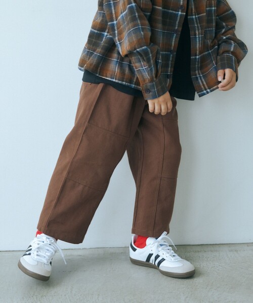 green label relaxing(グリーンレーベルリラクシング)の「TJ ツイル デザインパンツ / キッズ 100cm-130cm(その他パンツ・キッズ・ベージュ/ネイビー/ブラウン・120cm/110cm/130cm/100cm)」の1枚目の写真