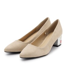 ITS'DEMO（イッツデモ）の「◆【5cmヒール／パーティー／M・Lサイズ展開】ブロックヒールパンプス（パンプス）」