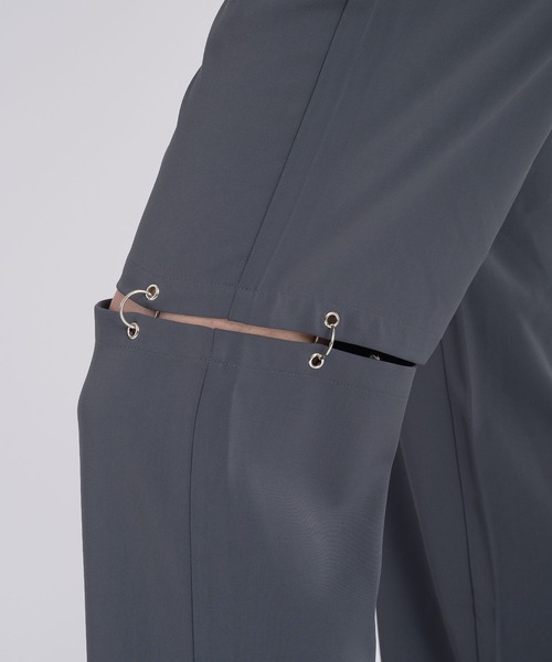 REGIEVO(レジエボ)の「【REGIEVO】 リング付きワイドスラックス イージーパンツ(スラックス・メンズ・グレー/ブラック・LARGE/MEDIUM)」の11枚目の写真