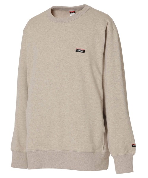 NANGA（ナンガ）の「ECO HYBRID MINI BOX LOGO EMBROIDERY SWEATSHIRT/エコハイブリッド ミニボックスロゴ エンブロイダリー スウェットシャツ（スウェット・メンズ・セージグリーン/ブラック/オートミール/ライトグレー/ホワイト/オレンジ/ブラック系その他・S/M/L/XL）」の20枚目の写真