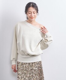 PROTAGONISTA | 【別注】＜PROTAGONISTA＞オープンネック スウェット(スウェット)