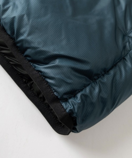 CONVERSE(コンバース)の「【CONVERSE/コンバース】ブランドネーム ワンポイント刺繍 ワントーン&切り替えカラーデザイン ファイバーダウンジャケット(ダウンジャケット/コート・メンズ・ベージュ×ブラック/ダークブルー/ブラウン/シルバーグレー/ブラック/オリーブ×ブラック・M/L/XL)」の13枚目の写真