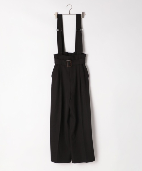 PAGEBOY（ページボーイ）の「サスツキワイドタックパンツ（スラックス・レディース・ブラック/モカ・FREE）」の16枚目の写真