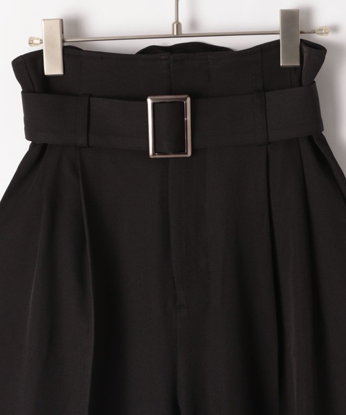 PAGEBOY（ページボーイ）の「サスツキワイドタックパンツ（スラックス・レディース・ブラック/モカ・FREE）」の17枚目の写真