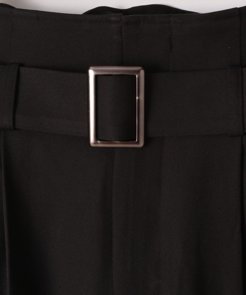 PAGEBOY（ページボーイ）の「サスツキワイドタックパンツ（スラックス・レディース・ブラック/モカ・FREE）」の18枚目の写真