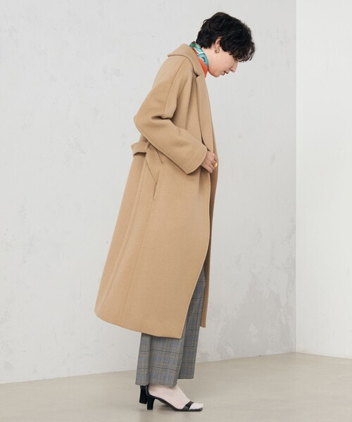 NOLLEY'S ハンドステッチベルテッドコートRavissantLaviere ハンドステッチベルテッドコート（4-0033-6-08-001）｜Ravissant