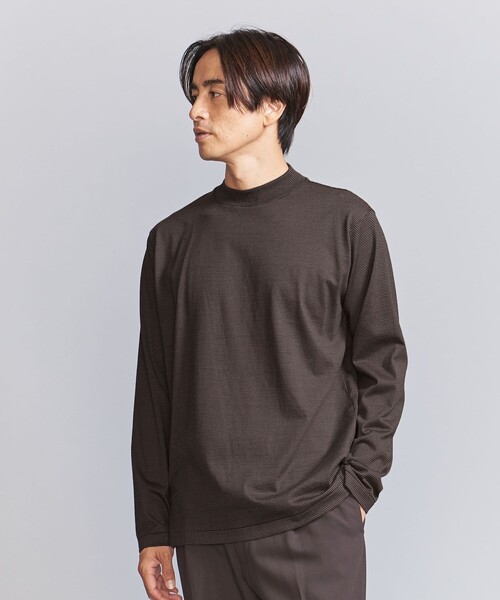 クリアコットン ボーダー ジャケット Tシャツ（Tシャツ/カットソー）｜BEAUTY&YOUTH UNITED ARROWS（ビューティーアンドユースユナイテッドアローズ）