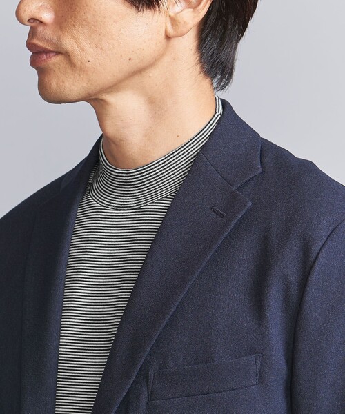 クリアコットン ボーダー ジャケット Tシャツ（Tシャツ/カットソー）｜BEAUTY&YOUTH UNITED ARROWS（ビューティーアンドユースユナイテッドアローズ）