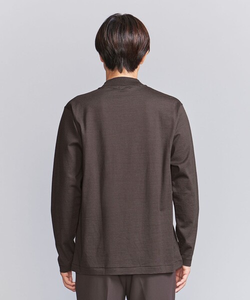 クリアコットン ボーダー ジャケット Tシャツ（Tシャツ/カットソー）｜BEAUTY&YOUTH UNITED ARROWS（ビューティーアンドユースユナイテッドアローズ）