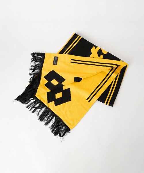 LOTTO（ロット）の「【別注/WEB限定】＜LOTTO×GLR or＞サッカー マフラー（マフラー・メンズ・ブラック/レッド・FREE）」の8枚目の写真