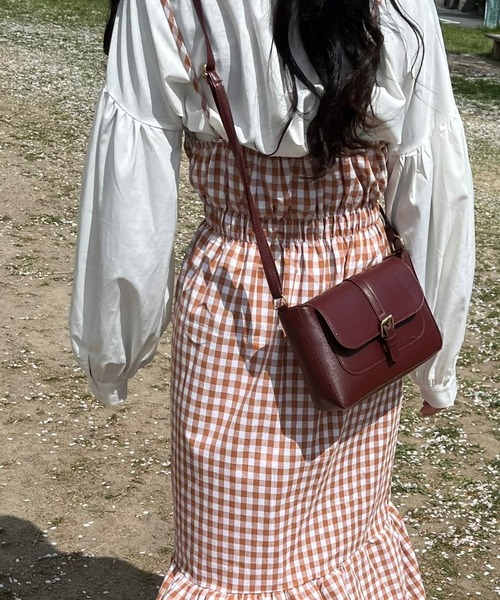 merrylatte（メリーラテ）の「レトロショルダーバッグ（ショルダーバッグ・レディース・ライトブラウン/ブラウン/ブラック/ベージュ・FREE）」の10枚目の写真