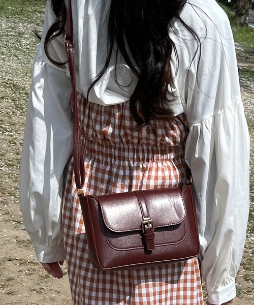 merrylatte（メリーラテ）の「レトロショルダーバッグ（ショルダーバッグ・レディース・ライトブラウン/ブラウン/ブラック/ベージュ・FREE）」の11枚目の写真