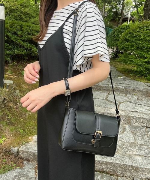 merrylatte（メリーラテ）の「レトロショルダーバッグ（ショルダーバッグ・レディース・ライトブラウン/ブラウン/ブラック/ベージュ・FREE）」の13枚目の写真