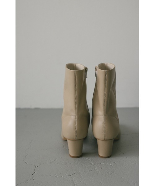 STYLEMIXER（スタイルミキサー）の「スクエアトゥミドルブーツ（ブーツ・レディース・ブラック/ベージュ・SMALL/MEDIUM/LARGE/LL）」の17枚目の写真