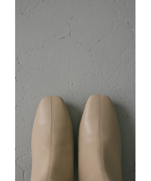 STYLEMIXER（スタイルミキサー）の「スクエアトゥミドルブーツ（ブーツ・レディース・ブラック/ベージュ・SMALL/MEDIUM/LARGE/LL）」の22枚目の写真