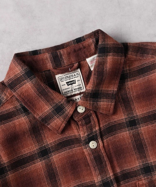 Levi's（リーバイス）の「【Levi's】「JACKSON」 ワーカーシャツ（シャツ/ブラウス・メンズ・ブラウン・M/L/S）」の4枚目の写真