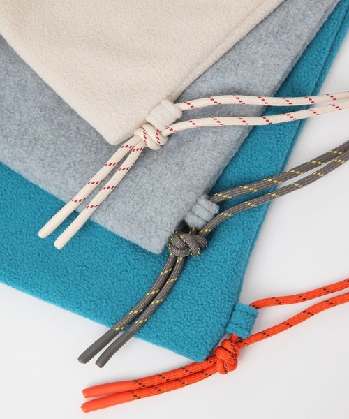 niko and...（ニコアンド）の「オリジナルニコロゴフリースナップサック（バックパック/リュック・レディース・ブルー/グレー/ホワイト・0）」の12枚目の写真