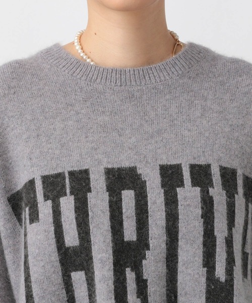 セール】CNラクーンコンロゴプルオーバー（ニット/セーター）｜A part