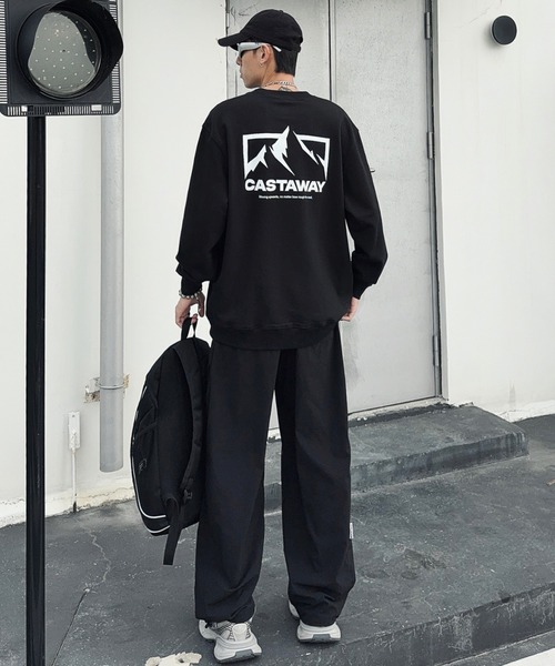 Good Riddance(グッドリダンス)の「【Good Riddance】マウンテン アウトドア モチーフ 裏毛 スウェット(スウェット・メンズ・ブラック/グレー・XL/L/M)」の16枚目の写真