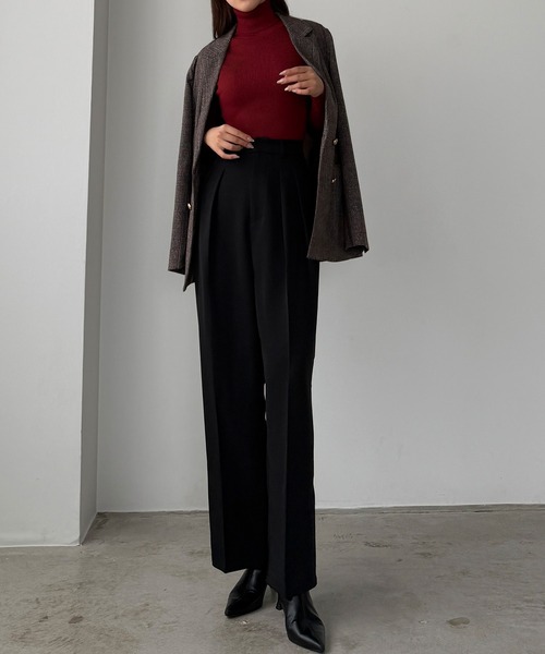 セール】ツータックスラックス[高身長サイズMT/低身長サイズS有り