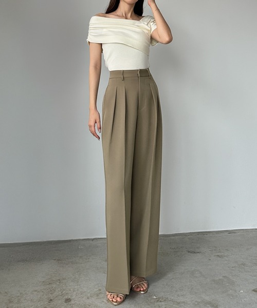 セール】ツータックスラックス[高身長サイズMT/低身長サイズS有り